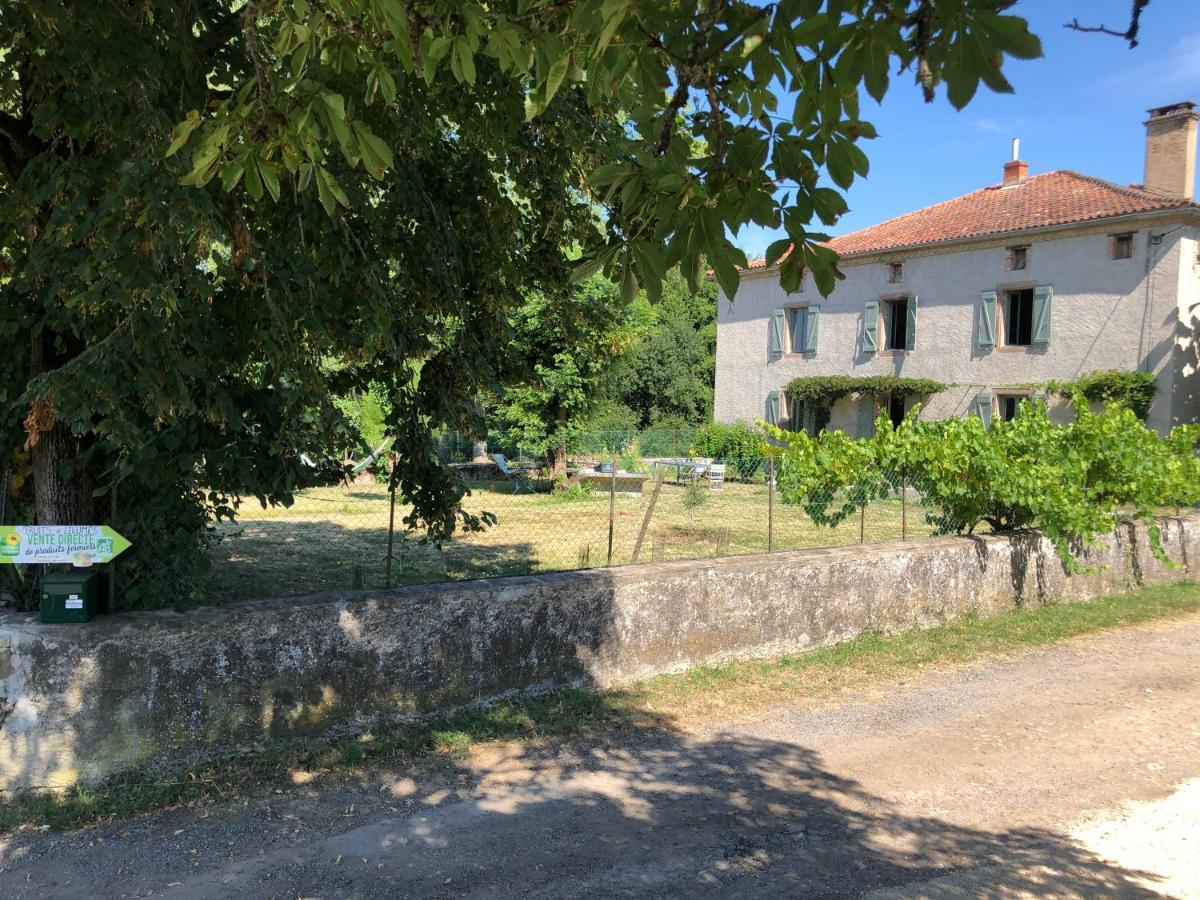 Gîte à la Ferme de Verdurette Cordes-sur-Ciel Exterior foto