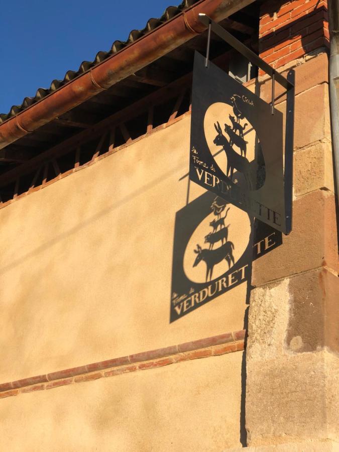 Gîte à la Ferme de Verdurette Cordes-sur-Ciel Exterior foto